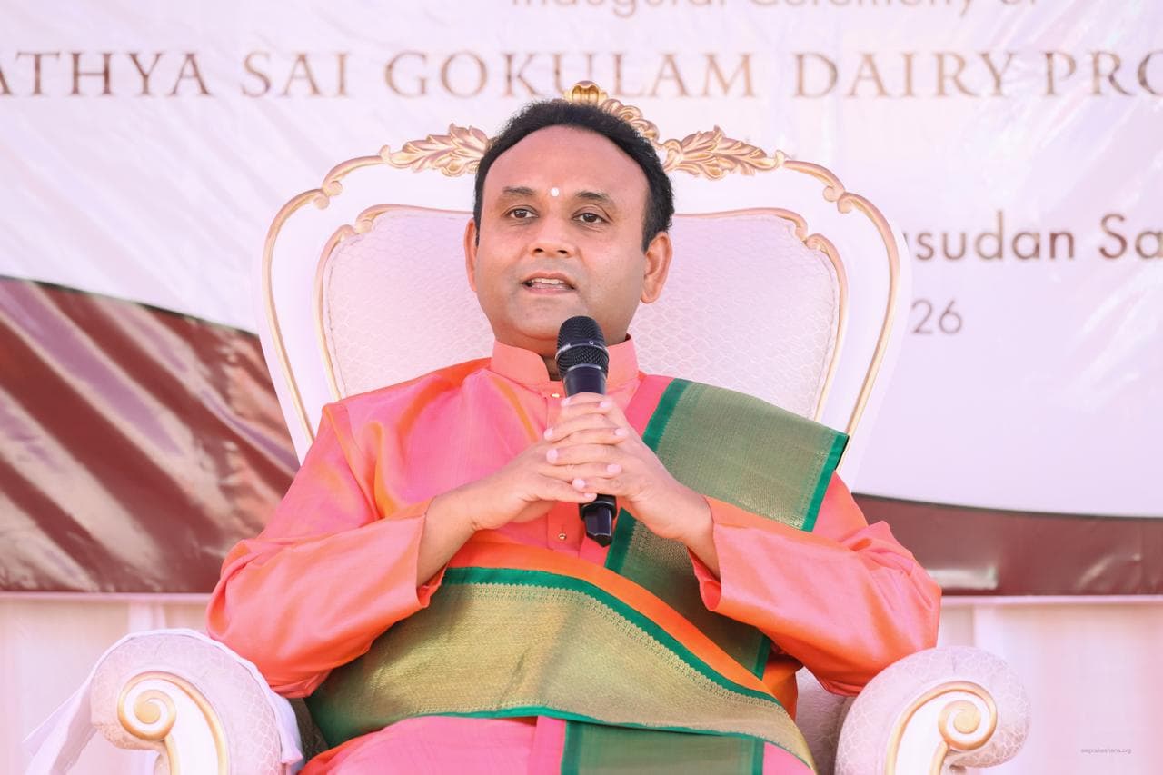 Managing Director Prashanth H.N. at the inauguration ceremony